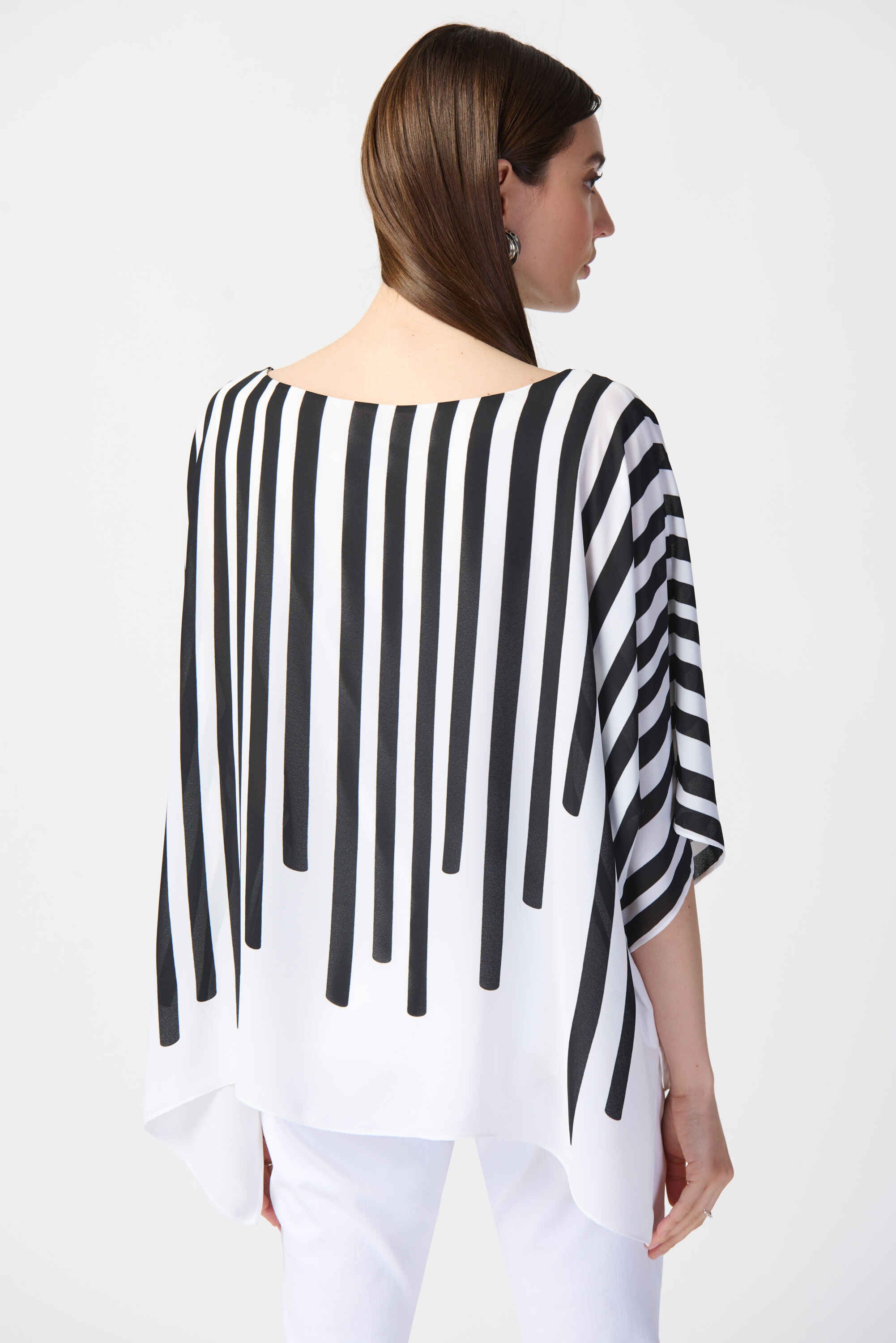 Top Holgado Tricolor Inspiración Poncho - 241091