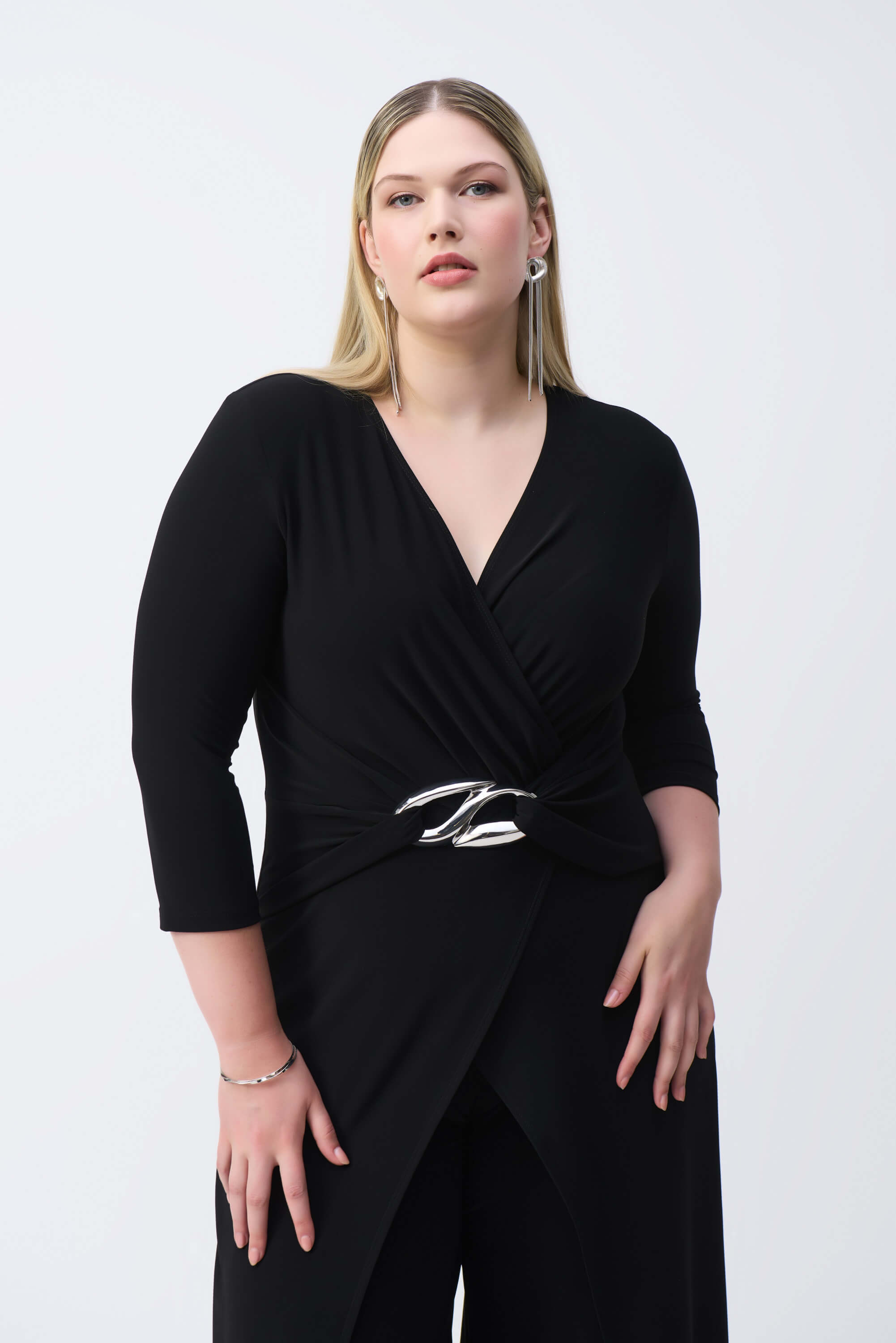 Mono cruzado de punto sedoso - 243079