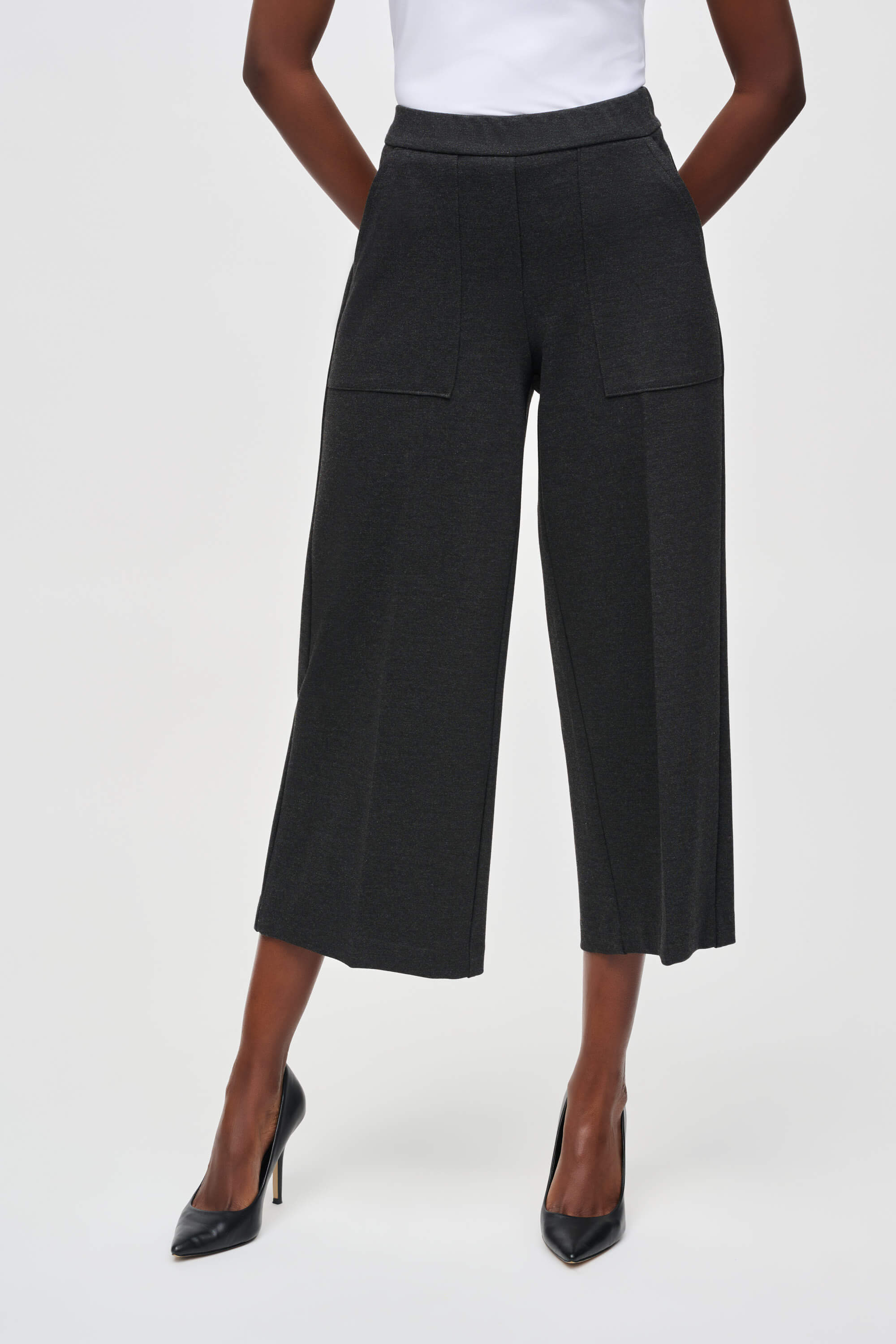 Pantalones culotte de punto grueso - 243259