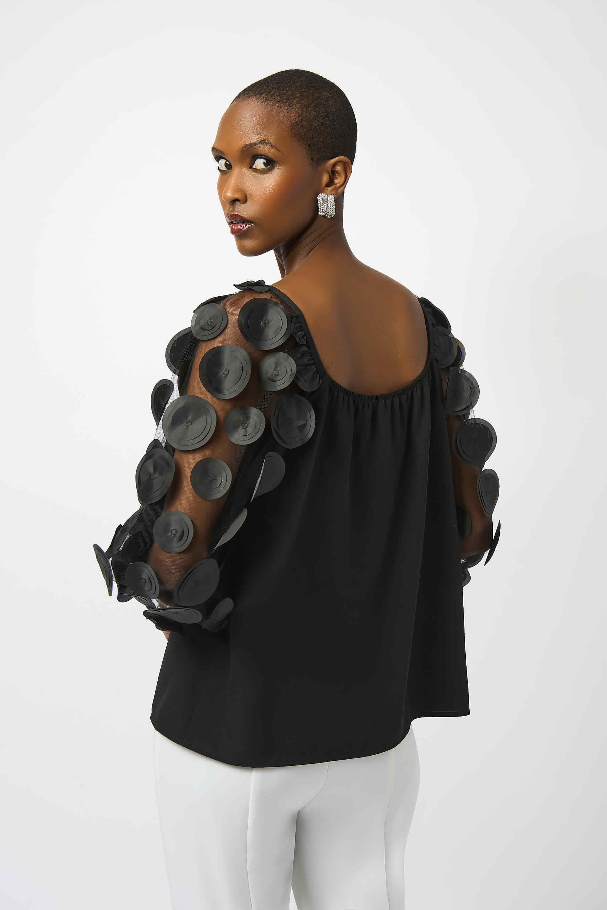 Top 251273 | Top punto sedoso vista posterior