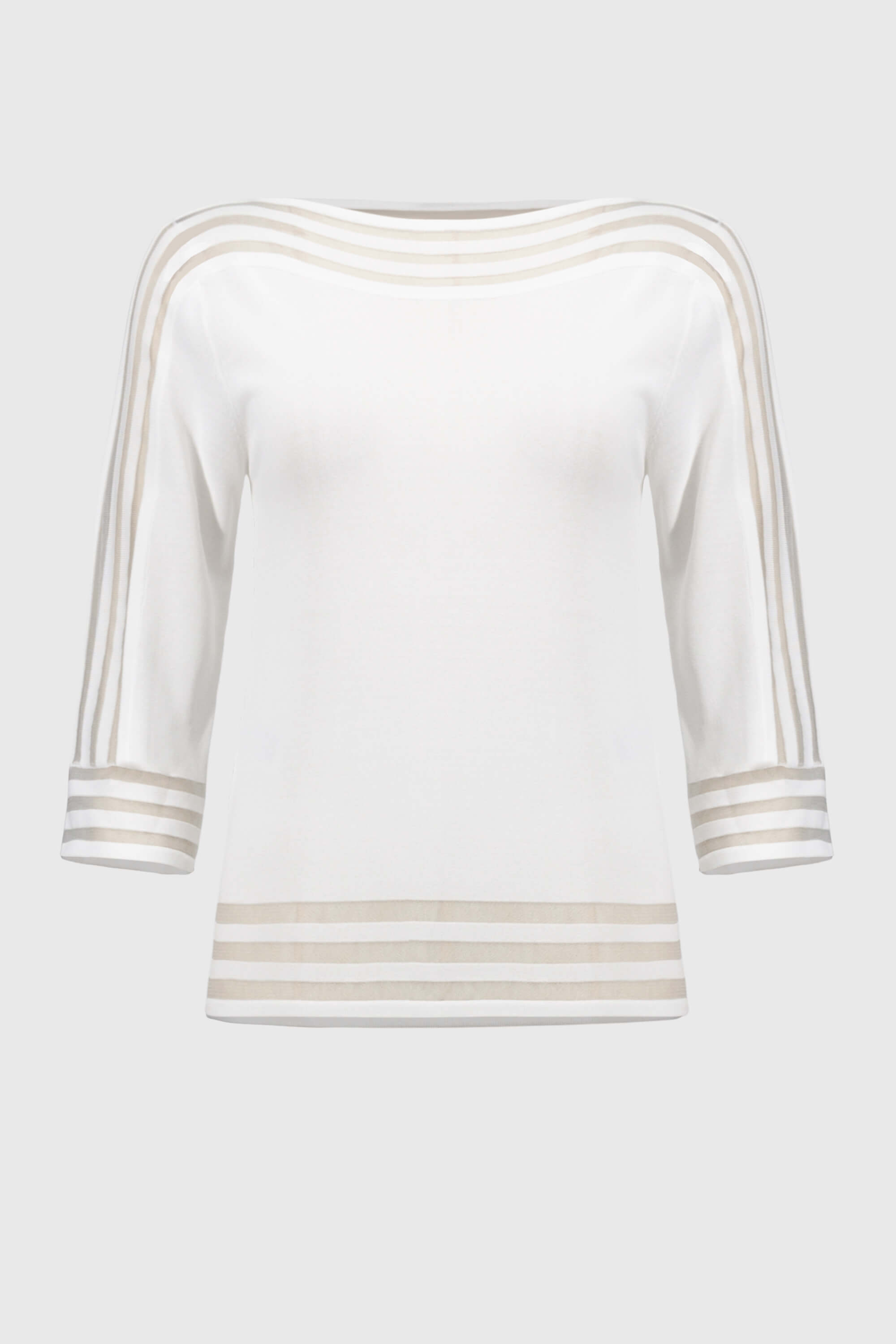 Jersey 251946 | Jersey punto malla rayas vista frontal