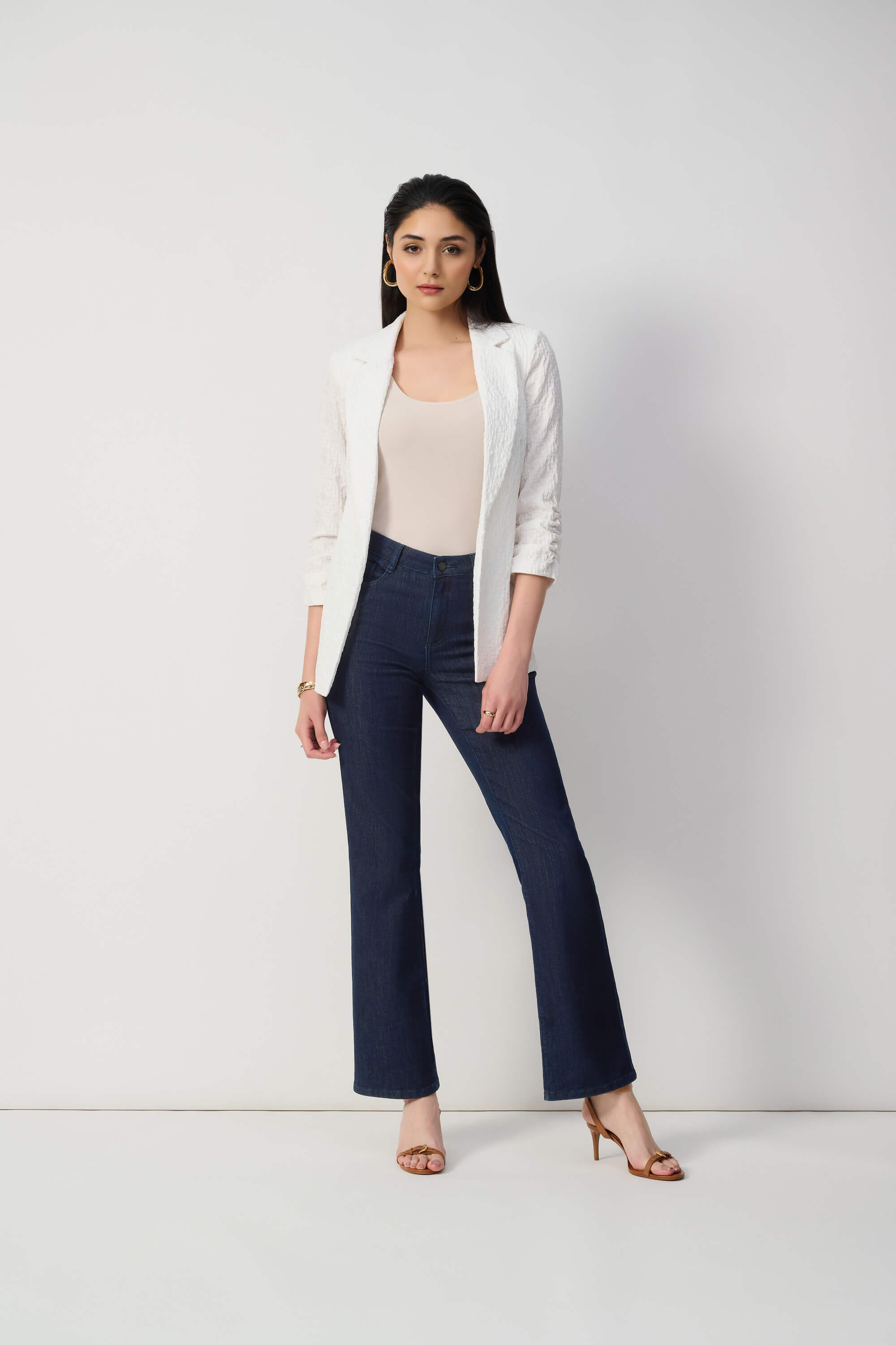 Joseph Ribkoff 251967 | Jeans bootcut Brooke vista frontal