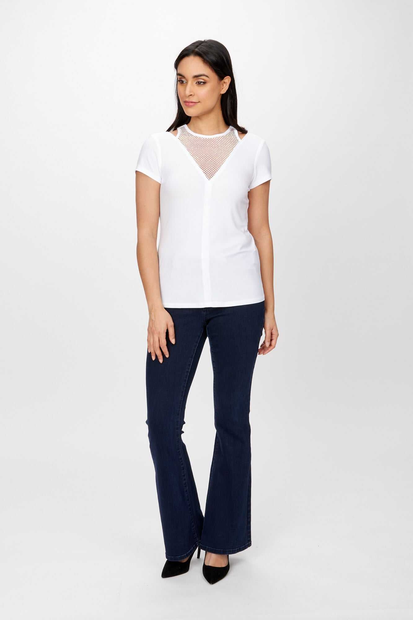 Top Escote Malla - 241017