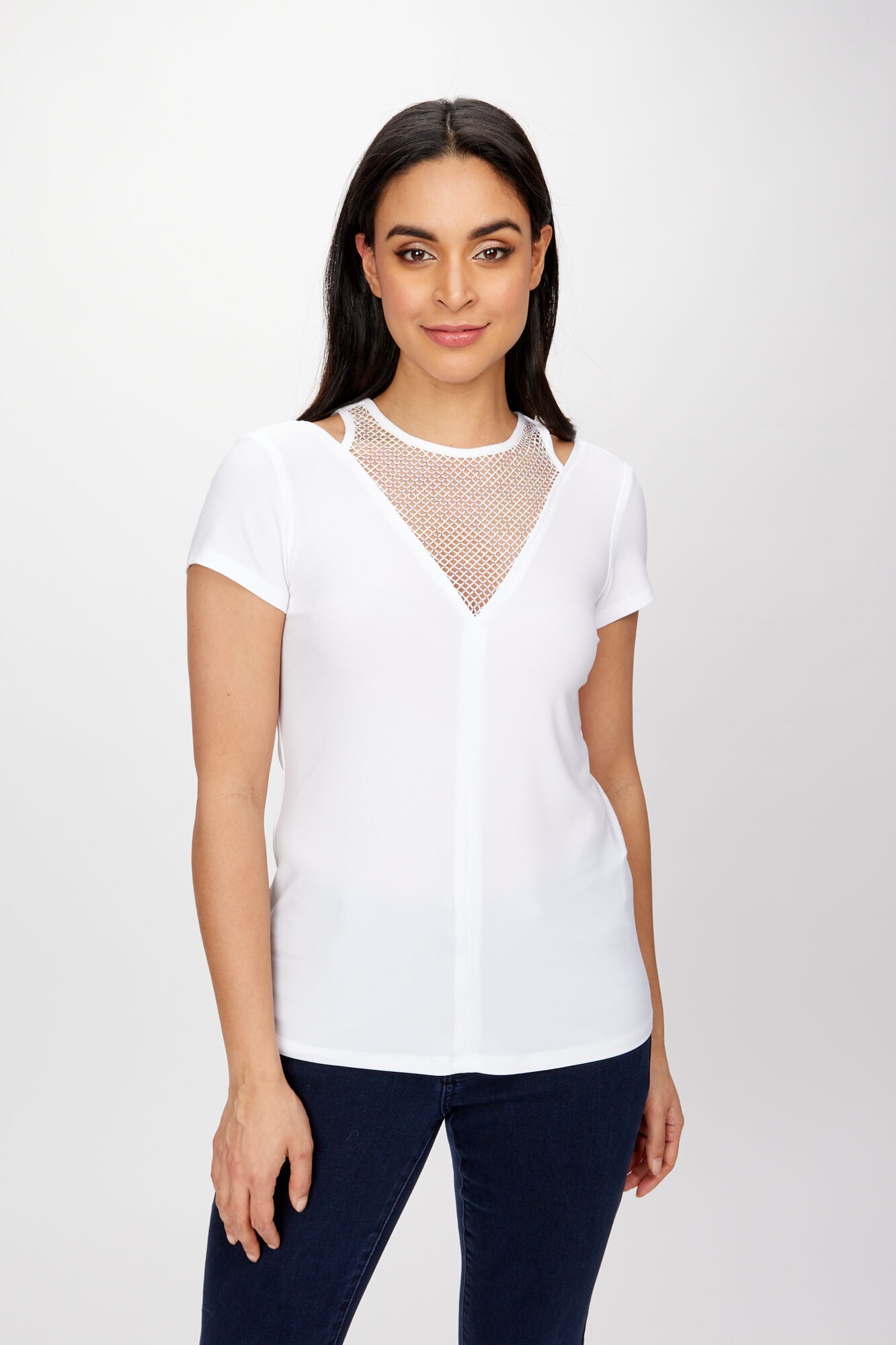 Top Escote Malla - 241017