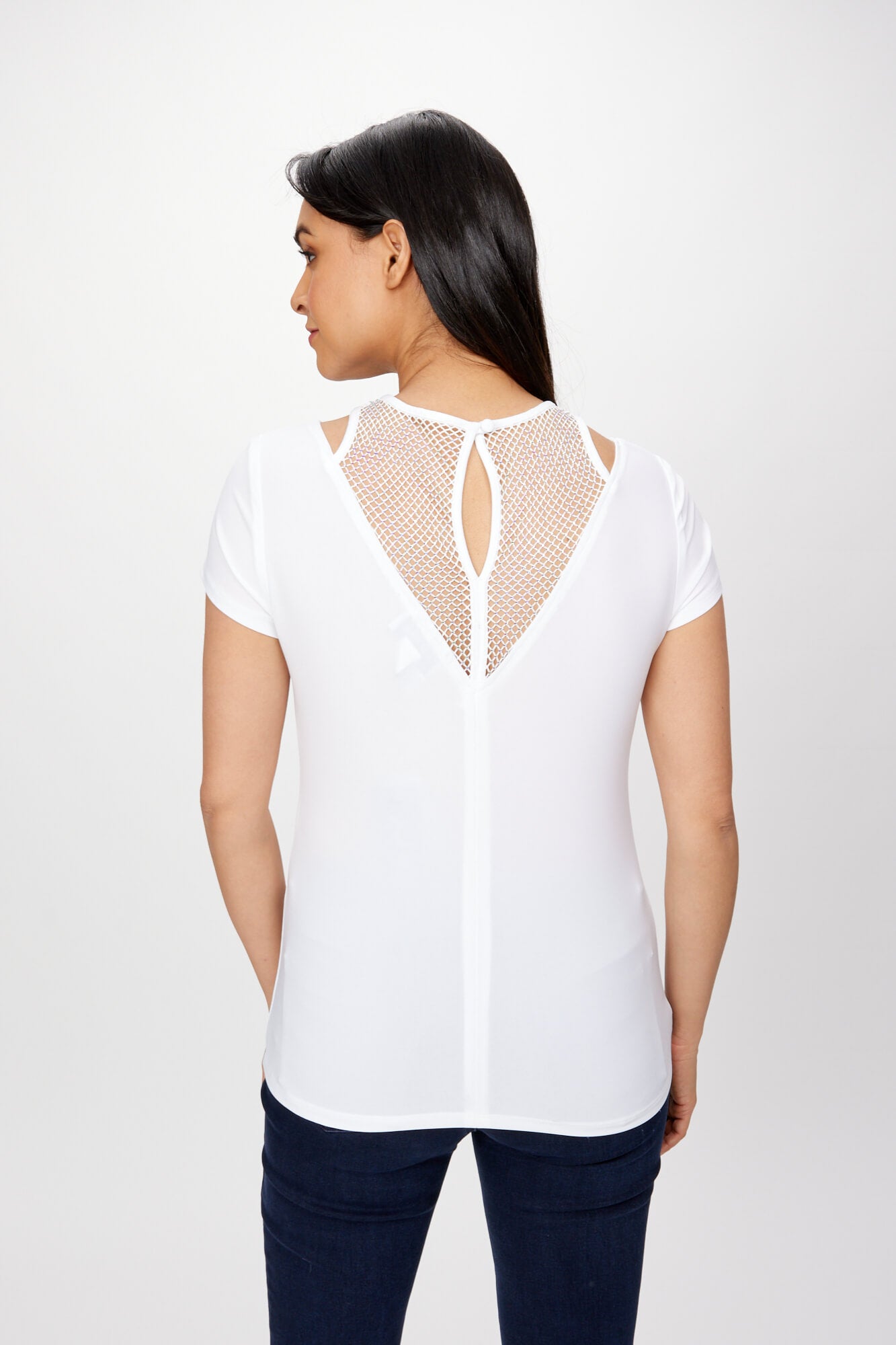 Top Escote Malla - 241017