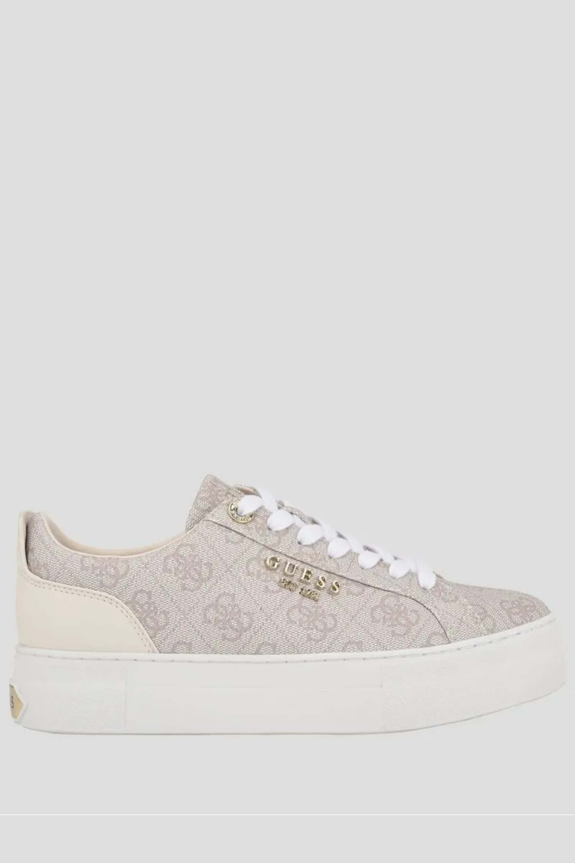 GUESS Genza | Tenis vista lateral altura tacón