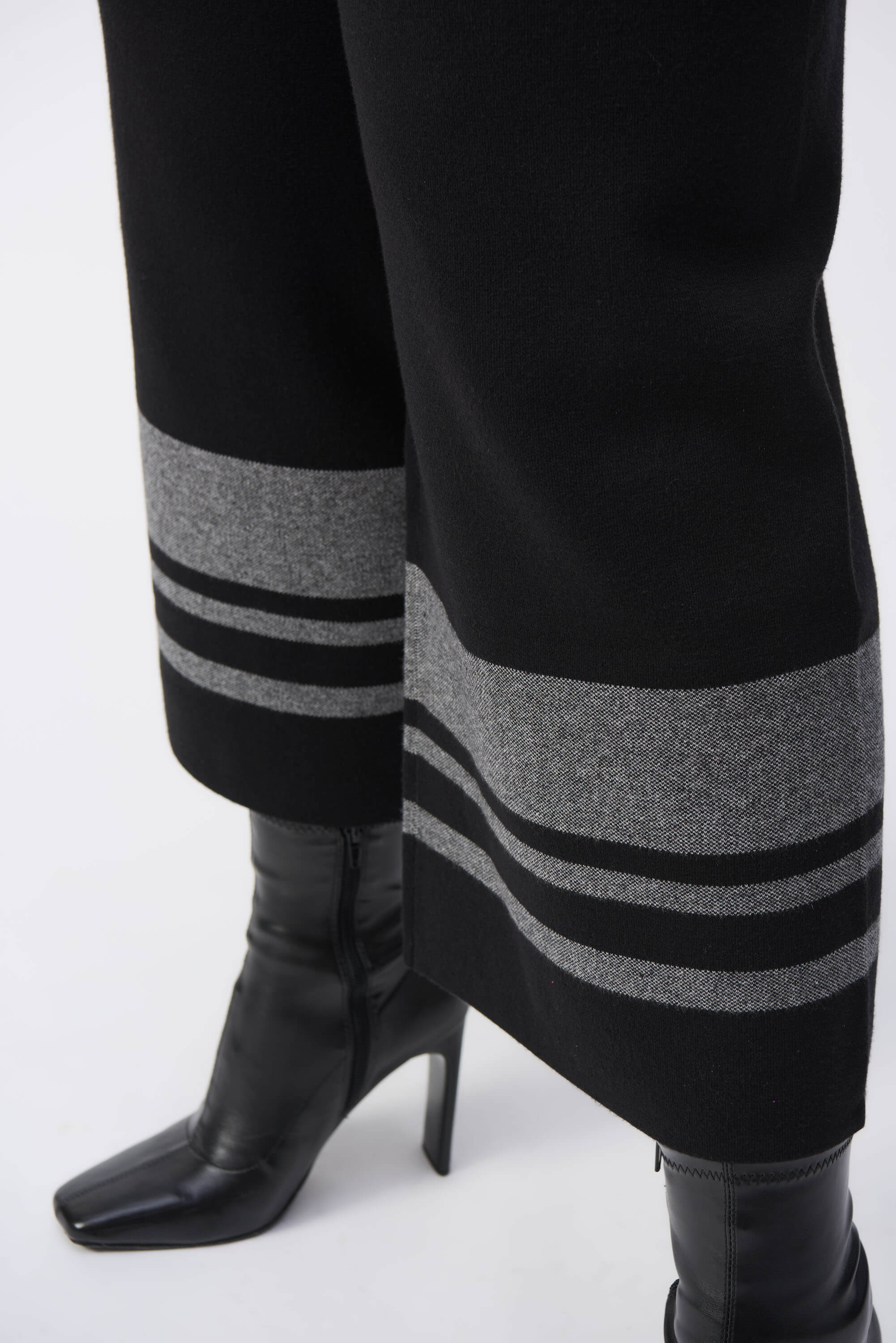 Pantalones culotte de punto tipo jersey de jacquard - 243950