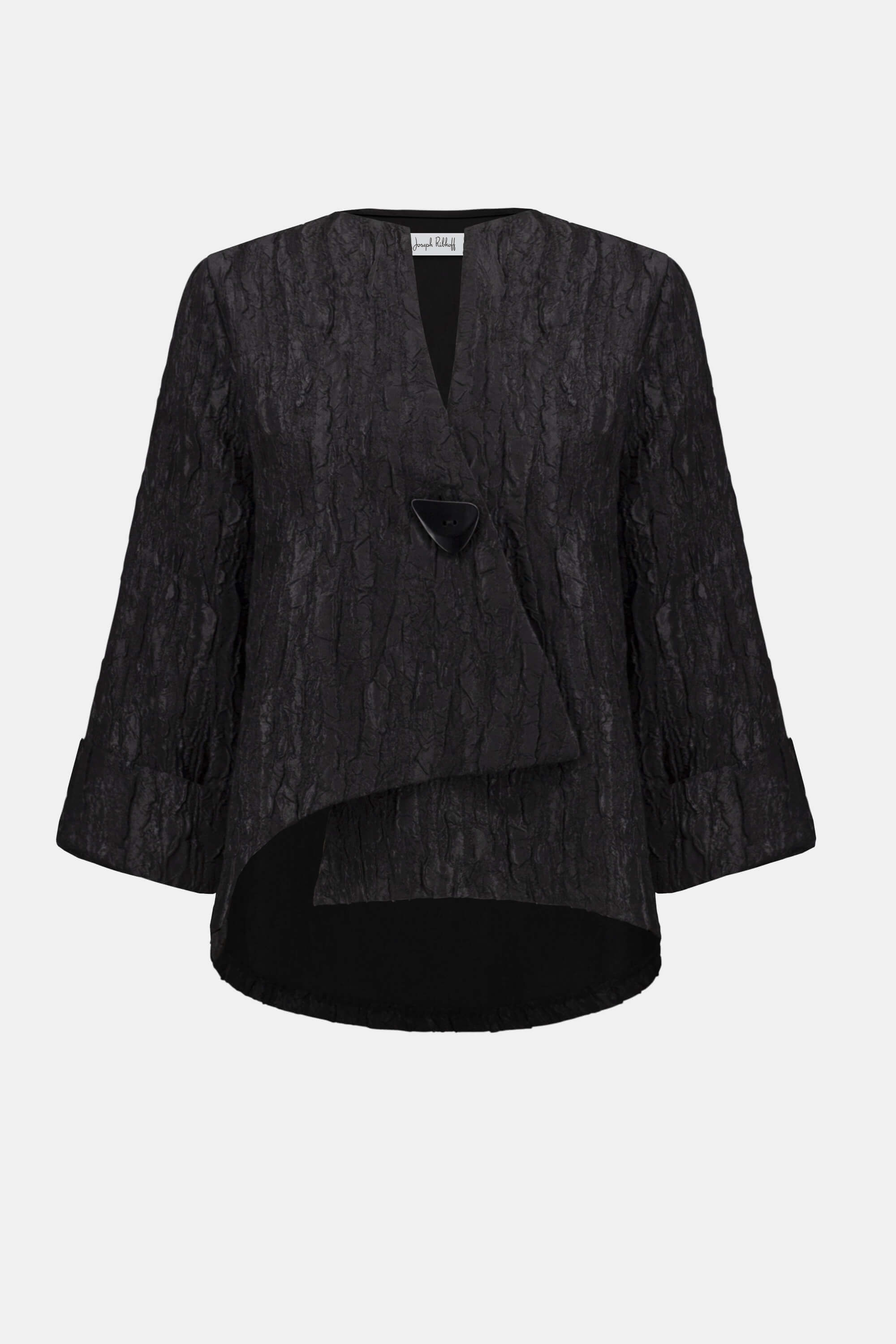 Top Formal con Cuello y Botones Asimétricos - 254196