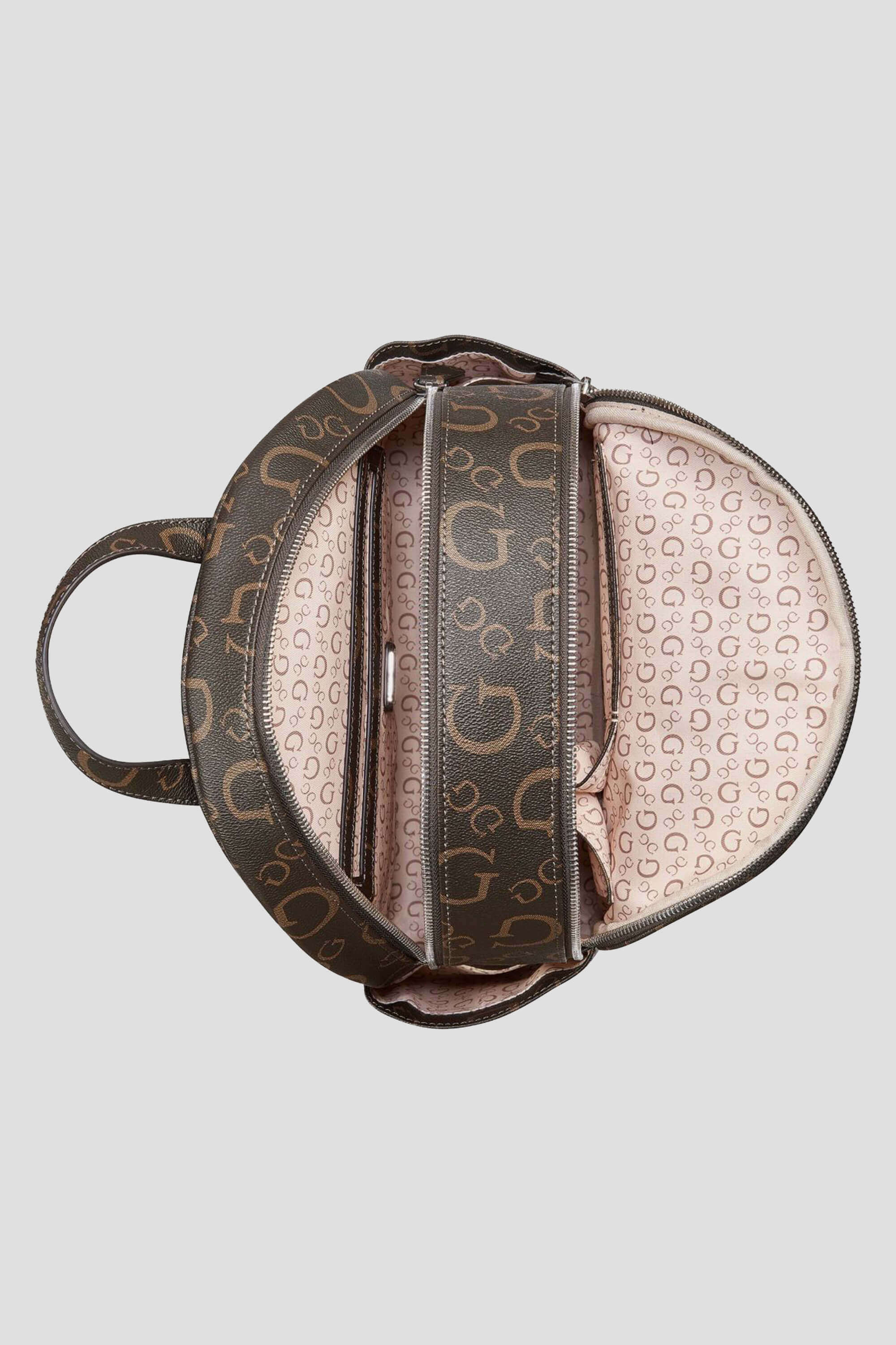 Guess Factory HH942730 | Mochila backpack café vista superior"